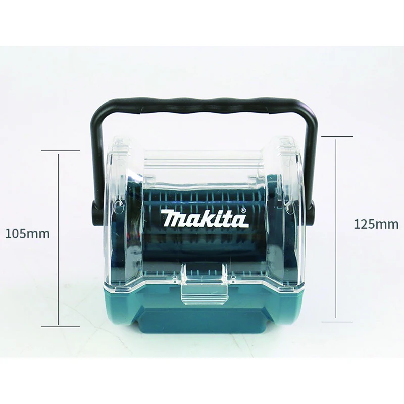 Makita D-63862 Портативная коробка для хранения шлифовальных станков и пильных полотен – 105/125 мм - Outdoor & Garden - <p>Храните и защищайте свои шлифовальные диски и пильные полотна с помощью порта...