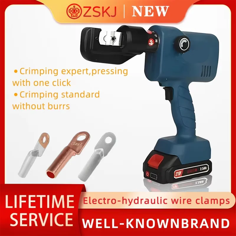 Portable Electric Hydraulic Crimping Plier 4-70mm² Lithium Battery - Drills & Drivers - <p>Meet the ultimate crimping solution for professionals: a lightweight, battery...