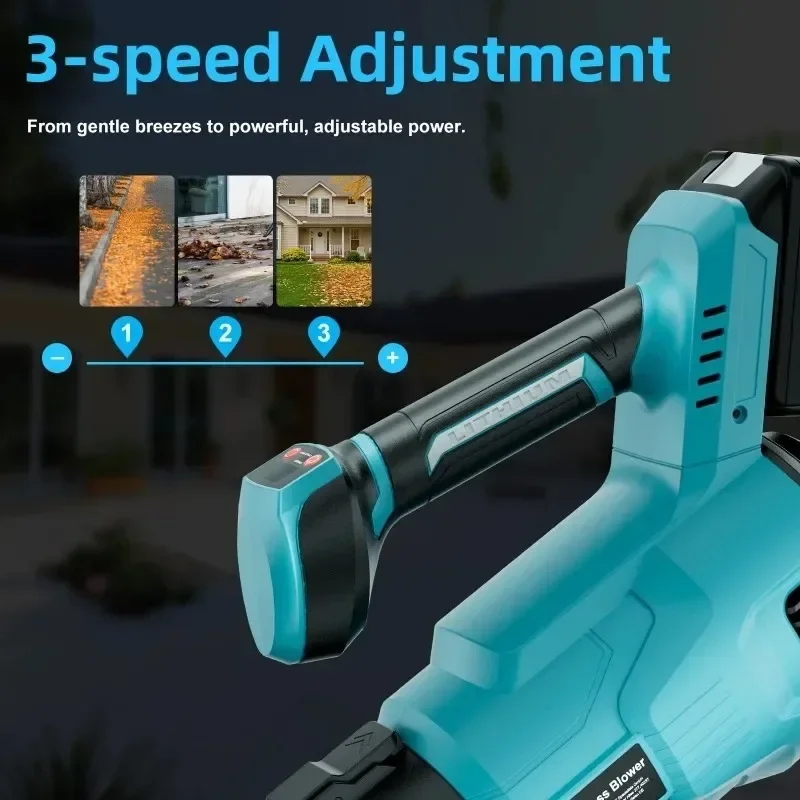Аккумуляторный воздуходувка Makita 18 В — эффективный инструмент для очистки листьев, снега и пыли - Outdoor & Garden - <p>Ощутите беспроблемную уборку на открытом воздухе с помощью беспроводного возд...
