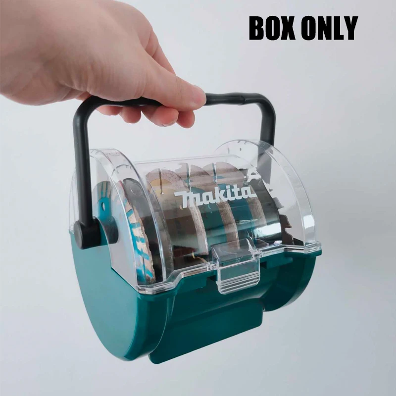 Makita D-63862 Portable Grinder & Saw Blade Storage Box – 105/125mm - Outdoor & Garden - <p>Keep your grinding discs and saw blades organized and protected with the Maki...