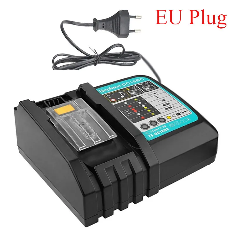 Зарядное устройство Makita 18 В - Chargers - <p>Литий-ионное зарядное устройство DC18RC для аккумулятора Makita 14,4 В 18 В B...